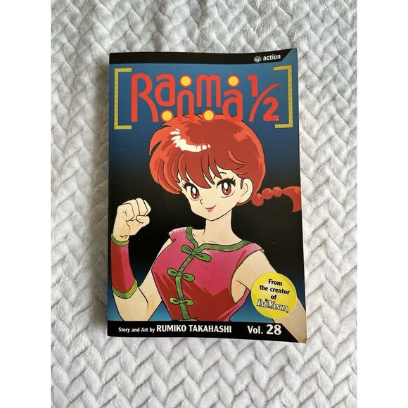 Ranma 1/2‎ Volume 28 Graphic Novel by Rumiko Takahashi - Manga Action Edition - Picture 1 of 16